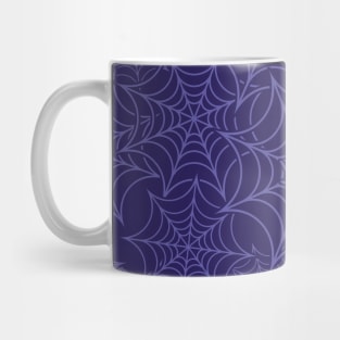 Spider web pattern. Mug